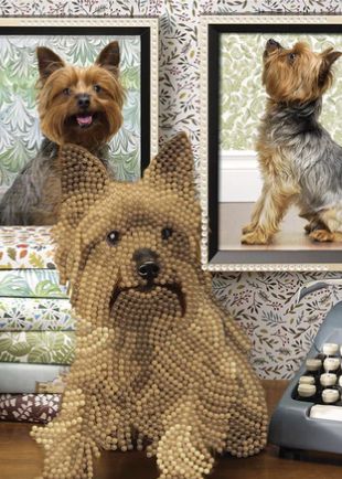 Crystal Art Notebook - Cute Dog