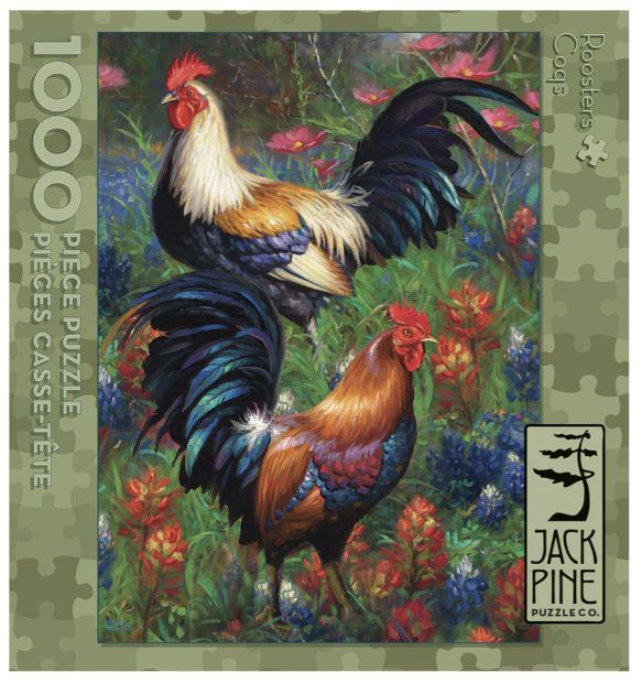 Jack Pine Roosters 1000pc
