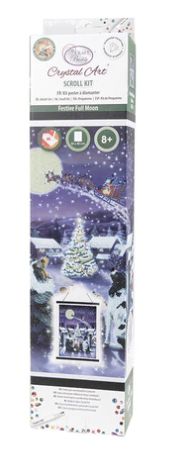 Crystal Art Scroll Kit - Festive Full Moon