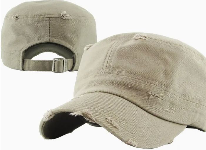 Distressed Army Cap