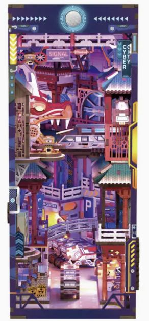 DIY BookNook - Cyber City