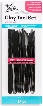 Mont Marte Clay Tool Set 14pc