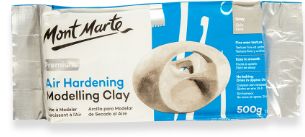 Mont Marte Air Dry Clay 500g Grey