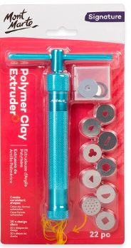Mont Marte Clay Extruder 22pc