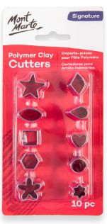 Mont Marte Polymer Clay Cutter Set 10pc