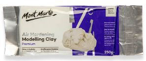 Mont Marte Air Dry Clay 250g White