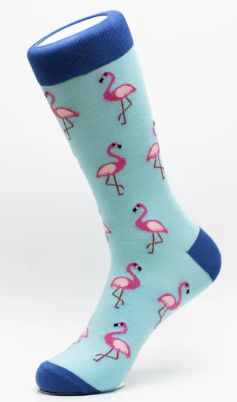 Mojja Socks - L/XL Flamingo