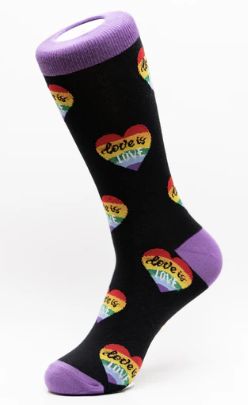 Mojja Socks - L/XL Love is Love
