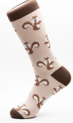 Mojja Socks - L/XL Squirrels