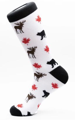 Mojja Socks - Canada Bear/Moose