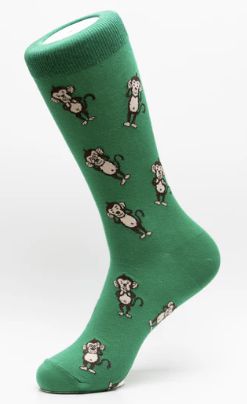 Mojja Socks - L/XL Monkey