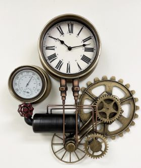 Steampunk Wall Clock
