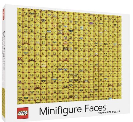 Lego Minifigure Faces Puzzle - 1000pc