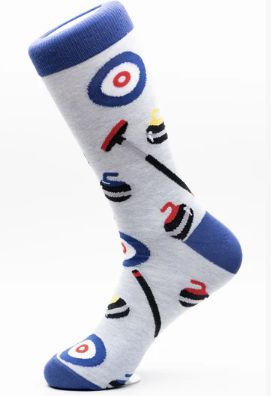 Mojja Socks - Curling Rocks