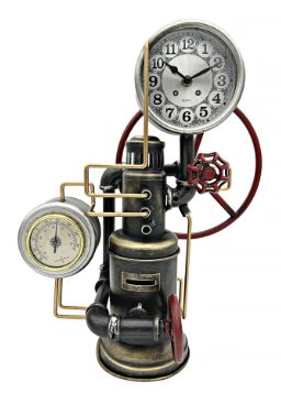 Steampunk Table Clock