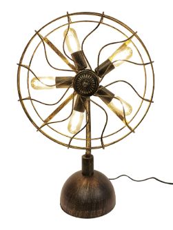 Fan Style Table Lamp