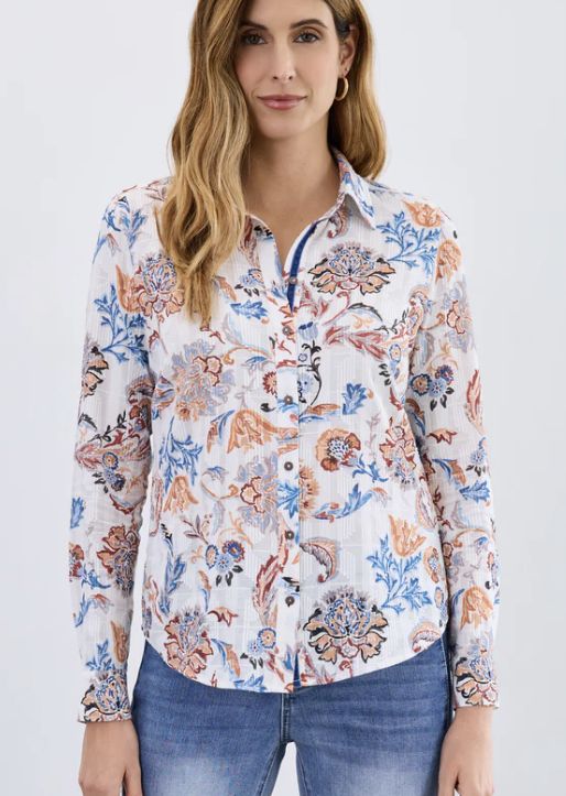 FDJ Printed Classic Blouse