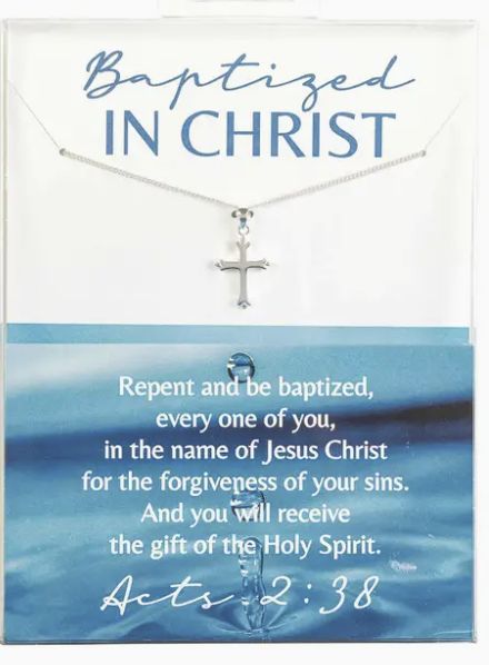 Baptized in Christ Female Necklace