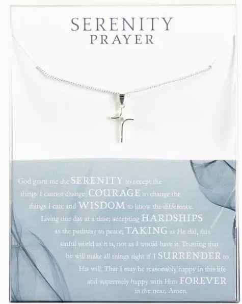 Serenity Prayer Necklace