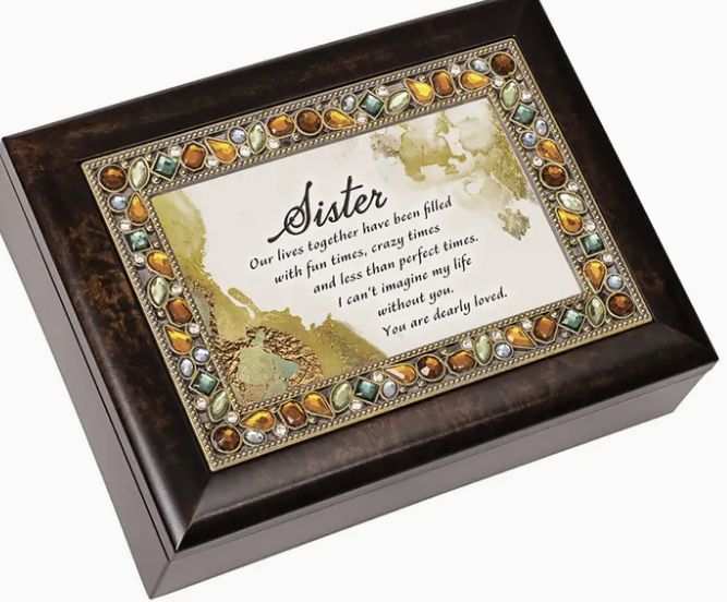 Sister Jeweled Music Box