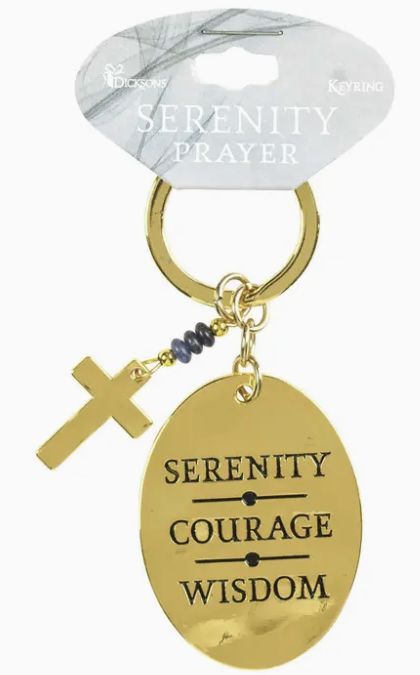 Serenity Prayer Key Chain