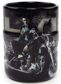 Elvis Motorcycle Mug
