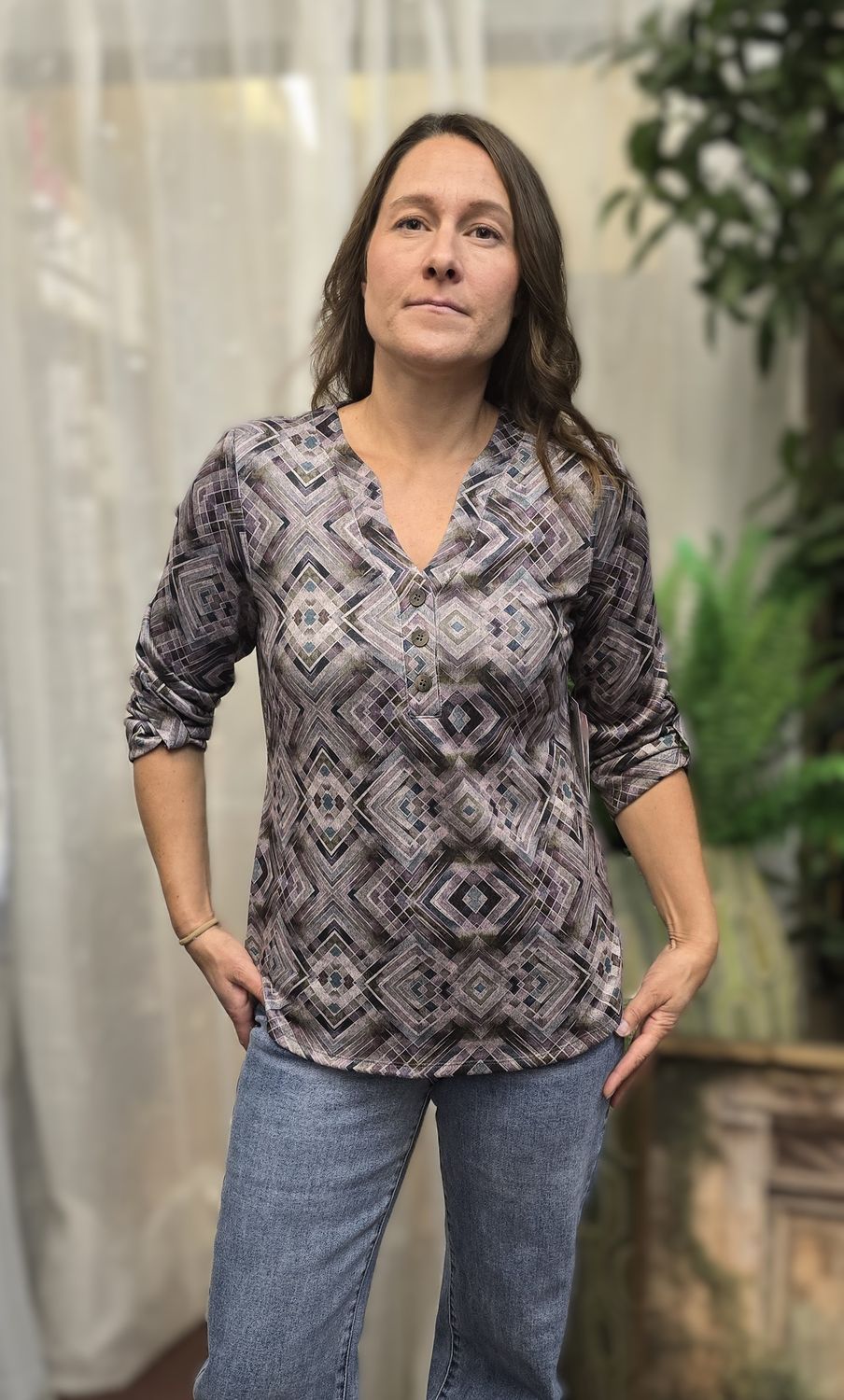 DeVia Jewel Tone Top