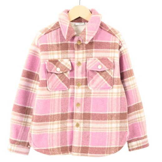 Pink Lined Shacket