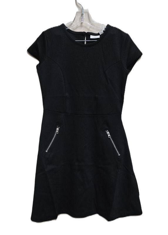 Black Cap Sleeve Dress