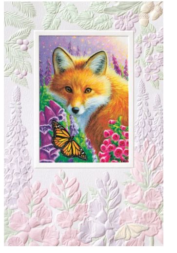 Fox in Foxglove