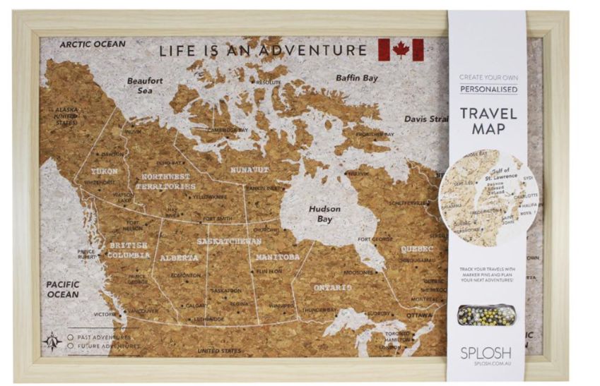 Travel Map - Canada
