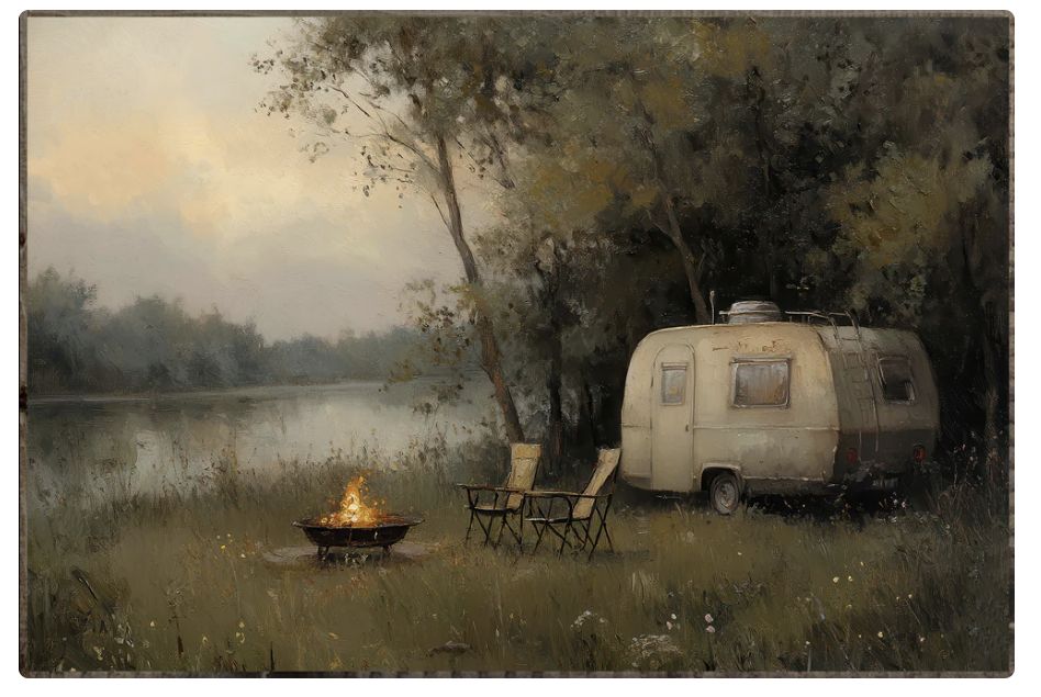 Vintage Campfire