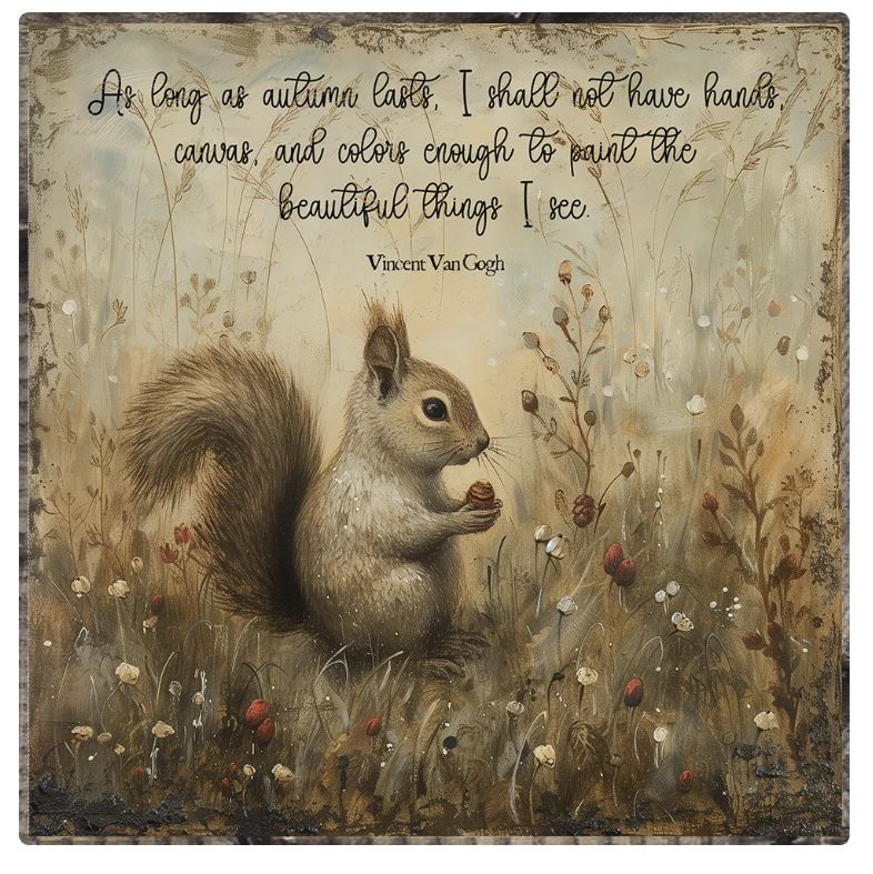 Fall Squirrel