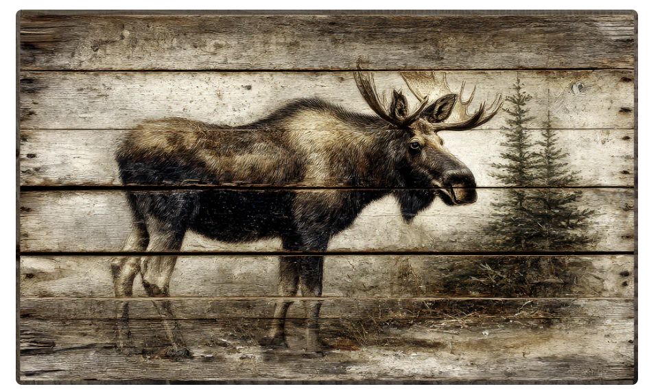 Full Rustic Moose