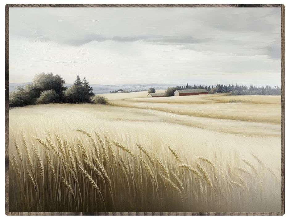 Wheat Field Landscape
