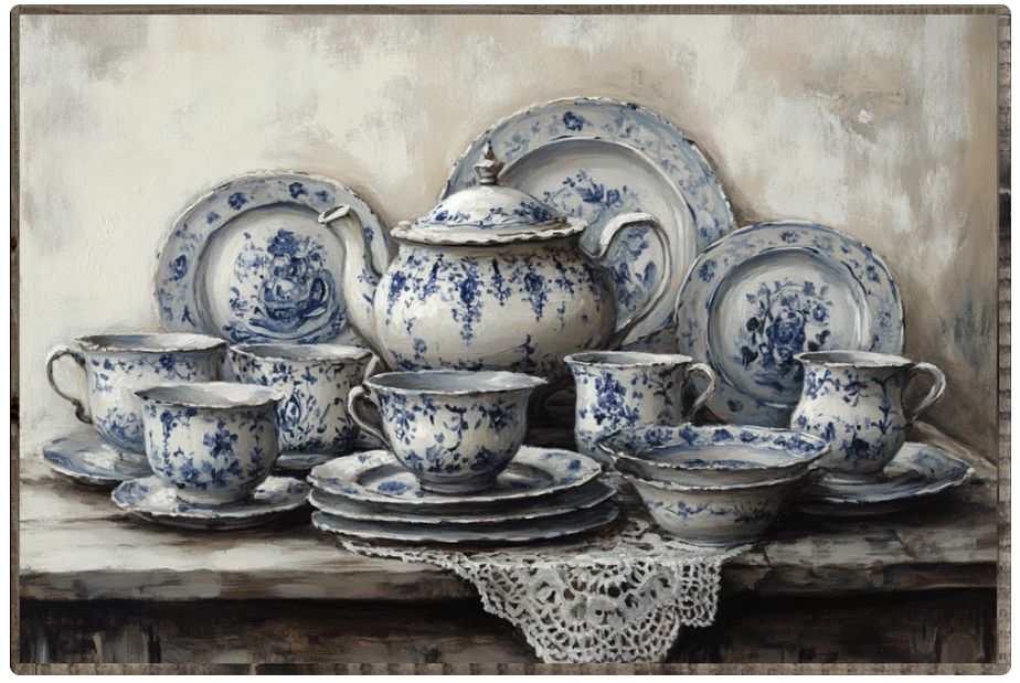 Blue China