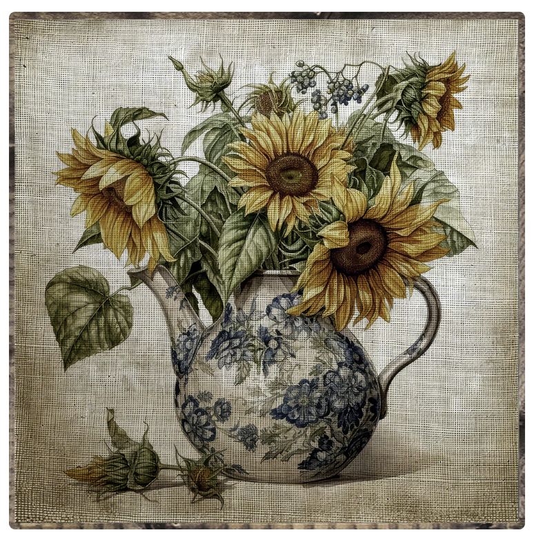 Sunflower in Vase