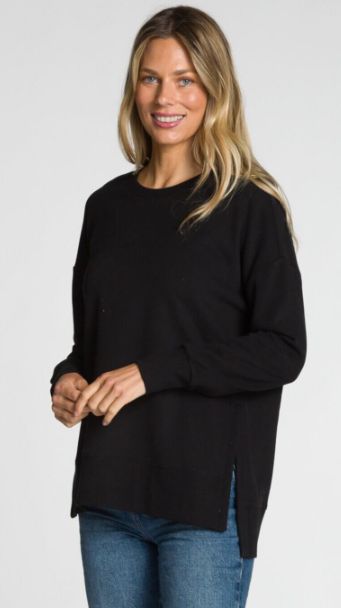 Brushed Fleece Crew Neck
