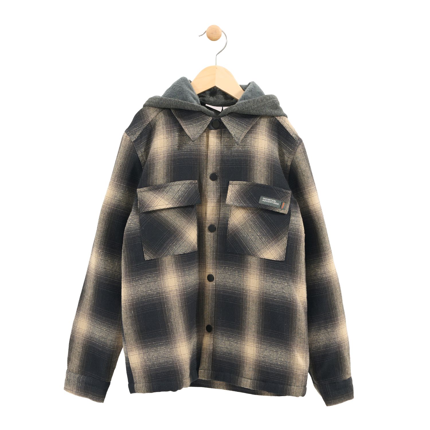 Hooded Lined Shacket