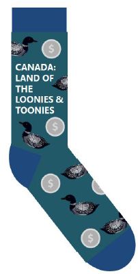 Mojja Socks - L/XL Land of Loonies
