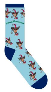 Mojja Socks - Merry Moosemas