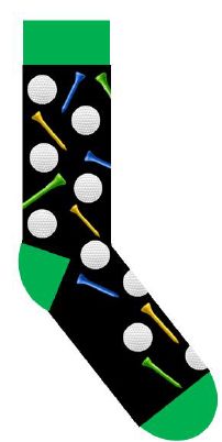 Mojja Socks - Golf Tees and Balls