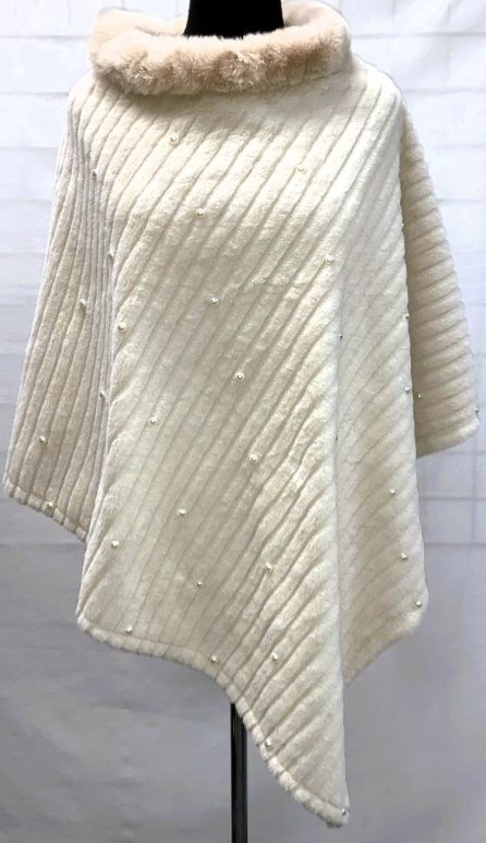 Pearled Poncho