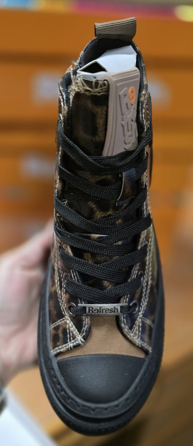 Refresh Leopard Hi-Top