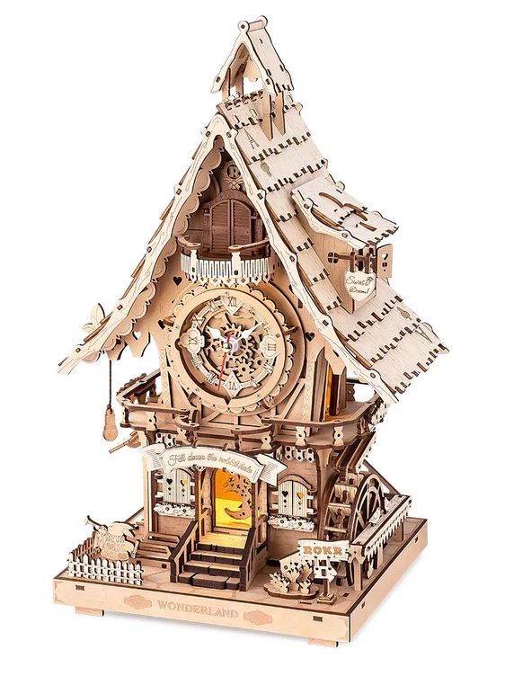 ROKR Cuckoo Clock - Natural
