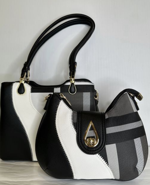 Plaid Wave Purse