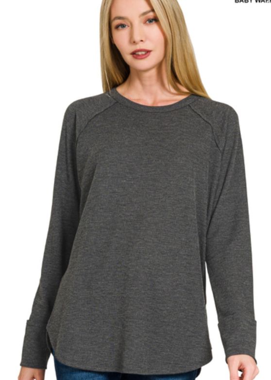 Baby Waffle Long Sleeve
