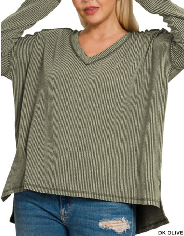 Raised Rib Top