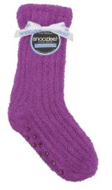 GemTone Shea Butter Socks - Vivid Plum
