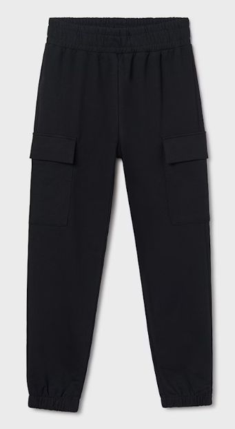 MYRL Cargo Jogger Black